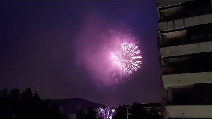 Artifiziozko suak, egunari amaiera emateko