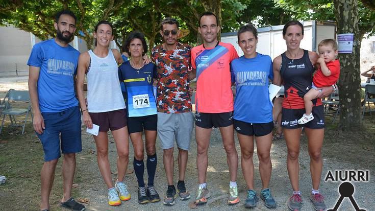Sigueni Hicham, Idoia Nogales eta Maite Beregaña irabazle Malkar Krosean