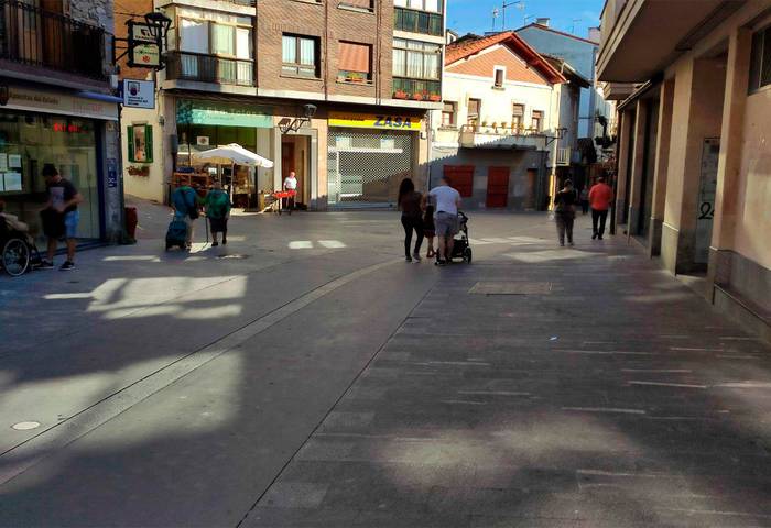 Kale Nagusia, iragana eta oraina