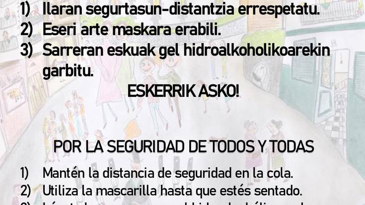 Prebentzio neurri guztiak hartuta